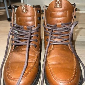 Winter Brown Leather Boot